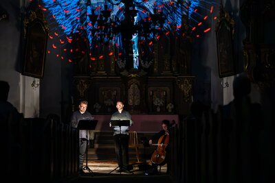 Za poklady Broumovska, duo KCHUN, Eduard Šístek, Rudolf Živec 