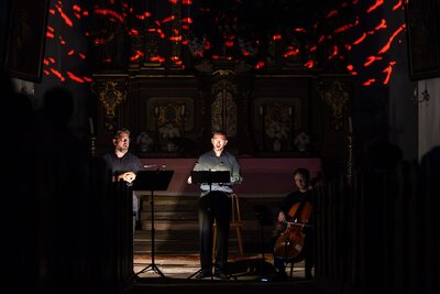 Za poklady Broumovska, duo KCHUN, Eduard Šístek, Rudolf Živec 