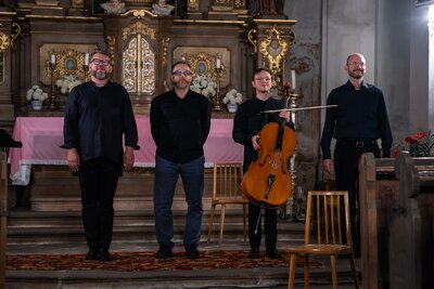 Za poklady Broumovska, duo KCHUN, Eduard Šístek, Rudolf Živec 