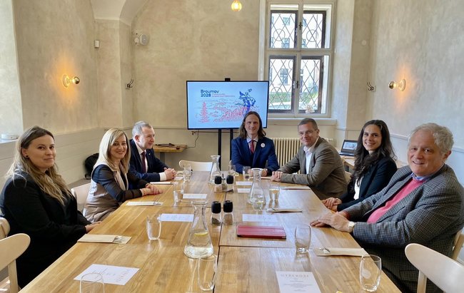 Návštěva polského velvyslance 