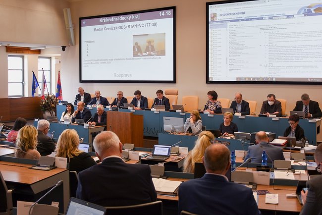 Podpora Královéhradeckým krajem