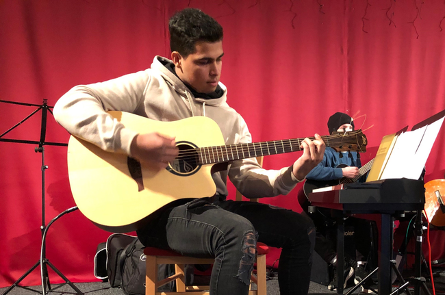 Děti z OnStage poprvé Na jevišti!