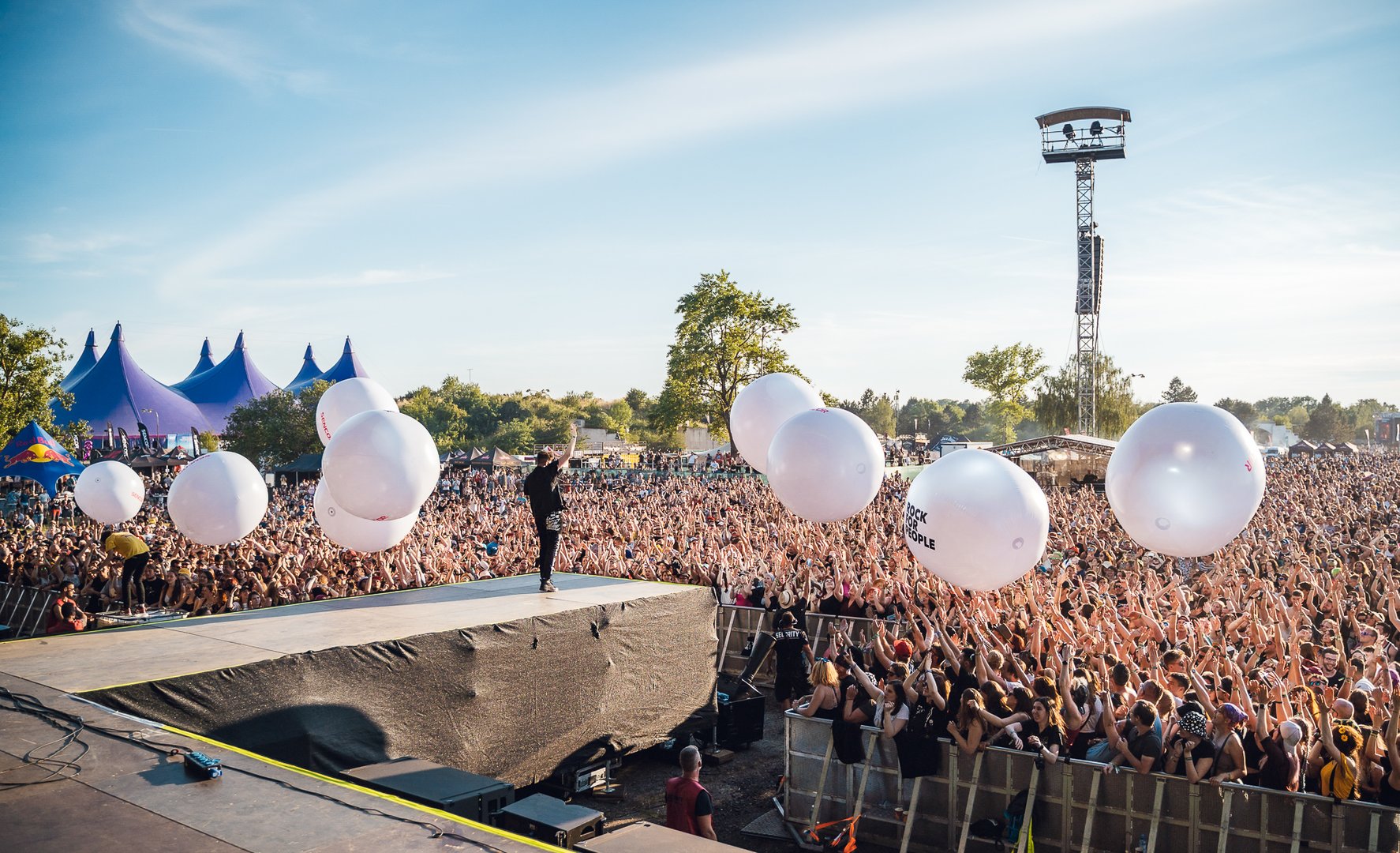 Jeden z koncertů Rock for People 2022