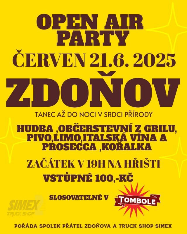 Open Air Party Zdoňov