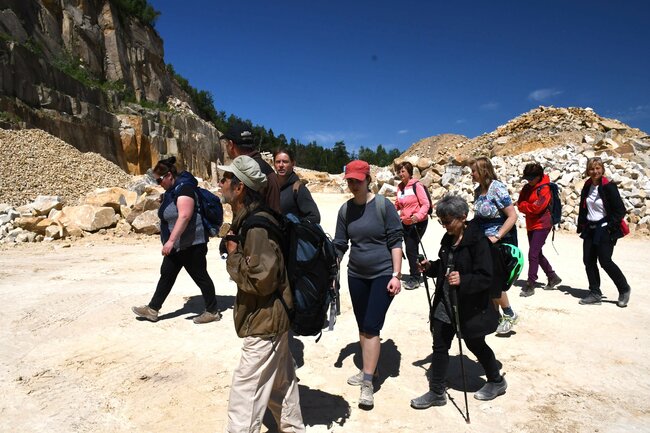 Terénní exkurze S geologem za božanovským pískovcem a permskými karneoly