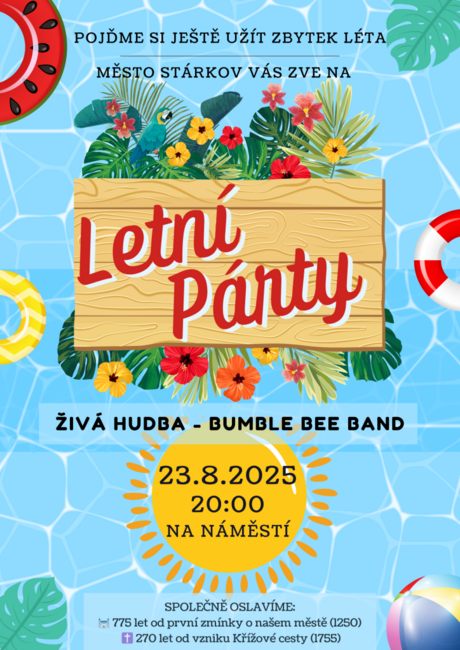 Letní párty na náměstí