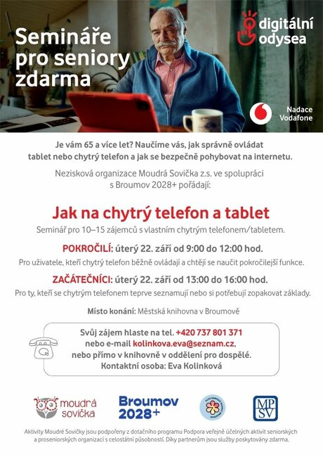 Moudrá sovička: Jak na tablet a chytrý telefon