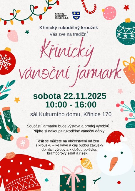 KŘINICKÝ VÁNOČNÍ JARMARK