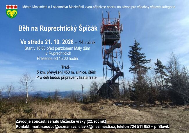 Běh na Ruprechtický Špičák