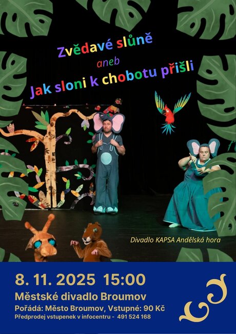 Zvědavé slůně aneb Jak sloni k chobotu přišli 